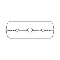 ECS Inc. International 706-TFL-UM1 Insulator UM-1 Base Insulator