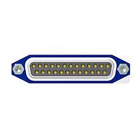 Amphenol CONEC 15-006313 D-Sub Connectors - Standard Density 25Pos Female Soldr Cup 20AWG Panl Mount