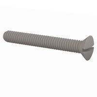 Essentra Components 330832A125 Slotted Countersunk 82 Slotted CSK Screw, #8-32 Thread, 1 1/4 Lg