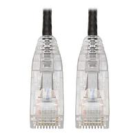 Tripp Lite N201-S8N-BK Cat 6 8" BLCK CAT6 SLIM UTP PTCH CBL