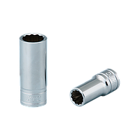 KTC B3M-17W 3/8"Sq. Semi-Deep Socket (12Pt.) (17mm)