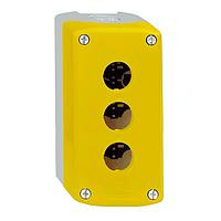 SCHNEIDER XALK03H7 Switch Cases / Switch Covers 22MM 3 UNIT ENCLOSURE/YELLOW COVER