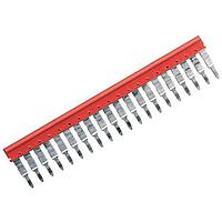 Omron Automation and Safety P2RVM-200R Accessories and Hardware Red 20-Pole Cross Bar