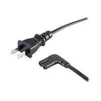 Same Sky (formerly CUI Devices) AC-C7-R-B JP AC Power Cord AC Cord Japan, C7 for C8 inlet RA, VCTFK 0.75MM/2, 2M, Blue
