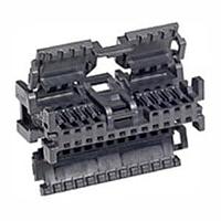 Molex 34824-1204 Receptacle Housing Mini50 Unsld Rec DR Bridg 20Ckt PolA BLK