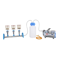 Rocker MultiVac 310-MS-T Multi-Branch Filtration System (34 L/min, 3-Places, 80W)