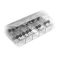 KOA Speer TLRDK001KIT Metal Plate Current Sense Resistor METAL PLATE 40 values, 20 pcs ea