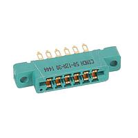 Cinch 50-12A-30 With Flanges 6P CARD EDGE CONN DUAL ROW SCKT .156