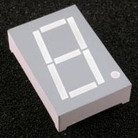 Kingbright SA10-11EWA Numeric Display HI EFF RED DIFFUSED 1 DIGIT