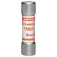 Mersen TRM25 Cartridge Fuse Fuse,Midget,Time Delay,PC Mount,10kA,250VAC,25A