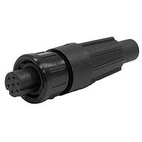 CONXALL 16982-7SG-521 Standard Circular Connector Micro-Con-X Cable End, 7-pin #26, Female, Solder Cup, Bulk