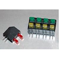 Dialight 567-0132F LED Circuit Board Indicators RECTANGULAR BI-LEVEL