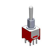 Dailywell 2MD3T1B1M1QES Toggle Switches DPDT ON-OFF-ON SOLDR