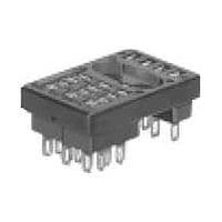AMP Connectors - TE Connectivity 27E163 Relay Sockets 4 POLE SOLDER SOCKET