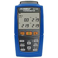 OMEGA HH1385 4-Channel 7 Thermocouple Types Datalogger USB output (Temperature, USB, ± 0.05% rdg + 3 °C)