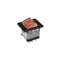 NKK Switches MLW3013-00-RB-1B Rocker Switches SNAP-IN MINIATURE ROCKER