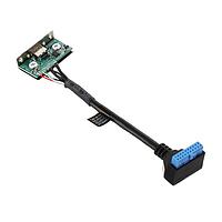 Kontron S26361-F5000-K008 USB Cables / IEEE 1394 Cables USB Type C cable mini-STX, 140 mm