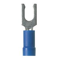 Panduit PV14-6LF-C Spade LCKG FORK TERM BLUE VINYL INS 18-14AWG
