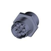 AMP Connectors - TE Connectivity 293673-3 Socket Housing NECTOR M SKT HSG PANEL MOUNT CODE C