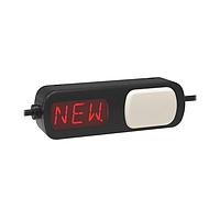 Banner Engineering PTL110S-LD3-QPS150 LED Modules PTL110 node; Voltage: 10-30 V dc; Environmental Rating: IP54; Indicator only; 3-digit 14-segment LED Display; 150 mm (6 in) PVC Shielded M12 Pigtail QDs