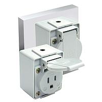 Altech WMRBU Outlets WALL MNT RECPT BLUE 50 X 71 X 53.5
