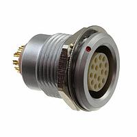NorComp 822B016-203RF01 Connectors 2B 16P FML PNL MNT FIXED FRONT NUT