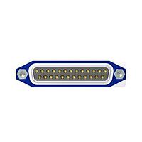 Amphenol CONEC 15-006513 Receptacle 25 Pos Female Solder Pin Straight