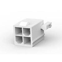 AMP Connectors - TE Connectivity 1586040-4 Shrouded 4P VAL-U-LOK VRT HDR W/P V0