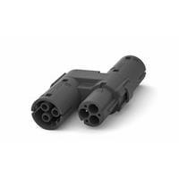 AMP Connectors - TE Connectivity 1-293611-1 Accessories M-line 3 poles T-splitter connector