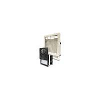 Altech AEG-4000G Panel Filter Exhaust Grill 8.78"x8.78", Grey