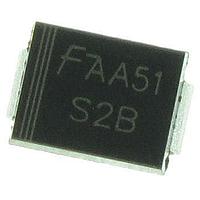 Fairchild S2B Standard Recovery Rectifier 100V 1.5a Rectifier Glass Passivated