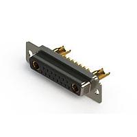 EDAC 628-17W2622-4T1 Mixed Contact D-Sub Connectors Vertical Combo Dsub