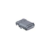 Amphenol LTW UC-00PFFH-QF8001 USB Type C Connectors USB, Type C, Metal, 3A, Female Connector, Rectangular, Snap-in, SMT, Receptacle, IP68