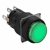 SCHNEIDER XB6EAF3B2P Standard Switches IPB Latching Round green 24V 2 NO/NC