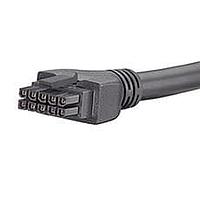 Molex 245132-1005 Discrete Wire MICROFIT 10CKT CBL DR OVRMLD 0.5M BLK