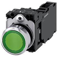 SIEMENS A6X30143462 Standard Switches ILLUMINATED PUSHBUTTON. GREEN