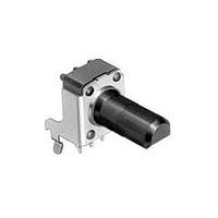 Alps Alpine RK09K1110077 Rotary Horizontal type (H=6.5mm) / Single-unit / 10k ohm, 1B / LM1=20mm (Knob Shaft) / 280 Deg. Rot./ With Center Detent