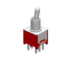 Dailywell 2MD1T2B4M2QES Toggle Switches DPDT ON-ON