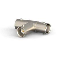 AMP Connectors - TE Connectivity 5-1634535-1 RF Adapters - Tee T Adp JK-JK-JK Nickel 50Ohm