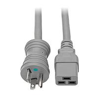 Tripp Lite P049-006-GY-HG AC Power Hospital Grade Cord 6FT 5-20P/C19,20A,12AWG,125V