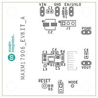 Maxim Integrated MAXM17906EVKIT# Voltage Regulator - Switching Regulator Evkit for MAXM17906, 4.5V to 24V Input,