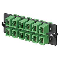 Panduit FAP12WAGSCZ Accessories FAP w/12 SC APC Simpl Adapt (AG)Zirc