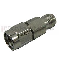 Fairview  SA4014-20 20 dB Fixed Attenuator 2.92mm Male To 2.92mm Female Up To 40 GHz Rated To 1 Watt With Passivated Stainless Steel Body