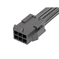 Molex 214757-1062 DC Power Cords MICRO-FIT3.0 P-P 6 CIRCUIT 300MM Sn