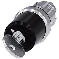 SIEMENS 3SU10505BF010AA0 Key Operated KEY SW, 2POS, MTND, KEY REMOVAL IN LEFT