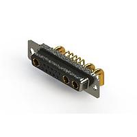EDAC 630-13W3640-3N1 Mixed Contact D-Sub Connectors Right-angle Power Combo D-Sub Connector