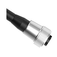 Banner Engineering MBCCL-515 Sensor Cables / Actuator Cables Cordset: Single Ended 7/8 in; 5-pin Straight Female; 5 m (16.4 ft) 5x18 Black PVC Jacket; TPV Black; Nickel-Plated Brass Coupling Nut
