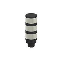 Banner Engineering TL50HGRYQ Tower Lights High Intensity Tower Light: 3-Color Indicator; Voltage: 18-30 V dc or 24 V ac; Environmental Rating: IP67; Input: Bimodal; Colors: Green Red Yellow; 4-pin M12 Integral QD