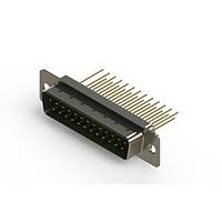 EDAC 627-M25-223-GN1 D-Sub Connectors - Standard Density Vertical Machined D-Sub Connectors