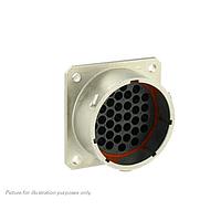 Eaton Souriau-Sunbank UT002235PWH6 Receptacles Male square flange receptacle IP68/69K, 96 h salt spray, keying W